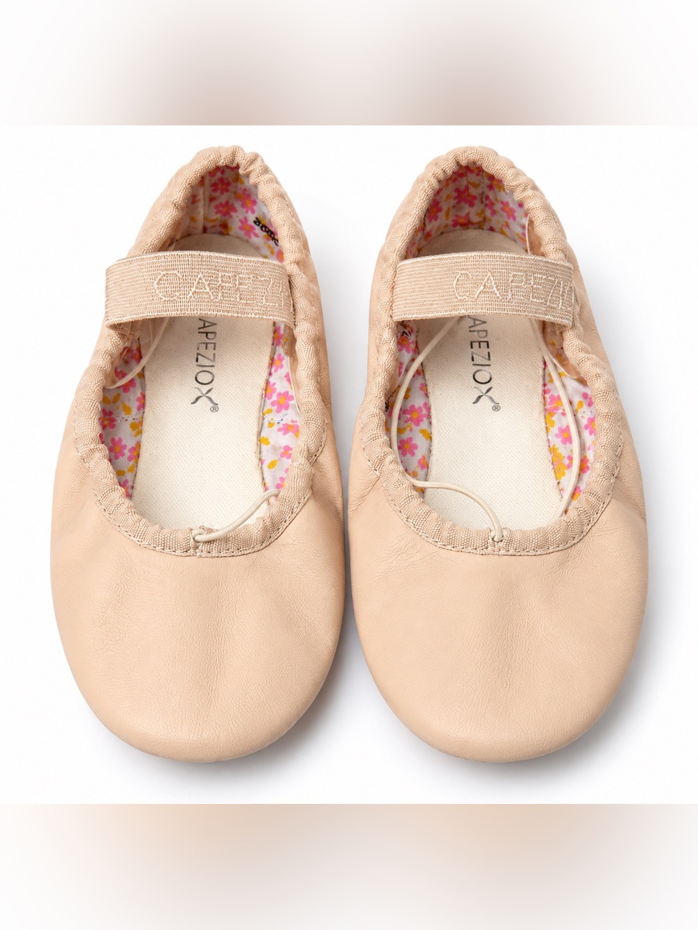 Capezio Daisy Ballet Slippers Girls Size 12.5 N Pink Leather Dance Shoes